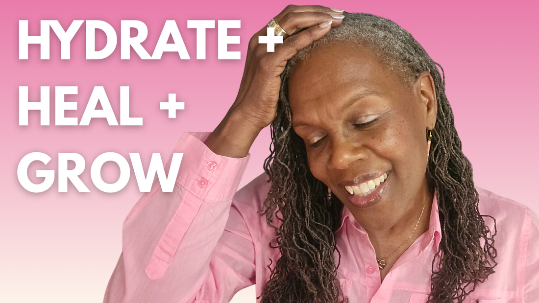 Sisterlocks scalp-first education on stress, dehydration, and hair growth