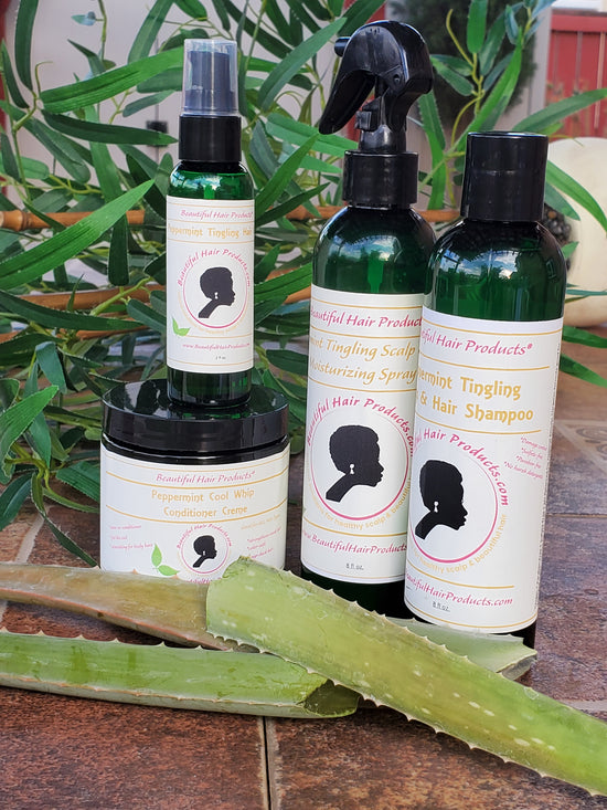 Peppermint Tingling Scalp & Hair Collection
